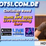 Christian Reed di Hot51 APK 2026 Live Streaming Seru