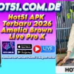 Hot51 APK Terbaru 2026 Amelia Brown Live Pro X